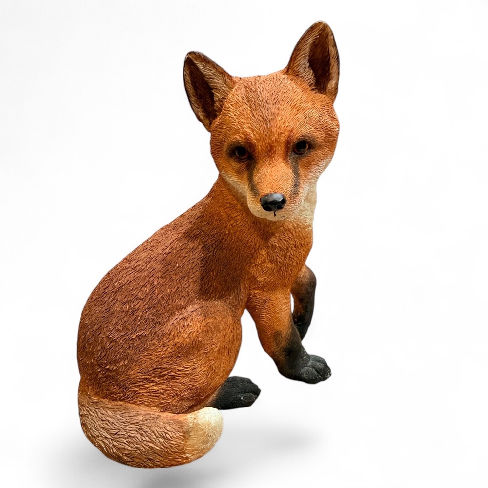 Aynsley & Country Artists Red Fox Figurines‎ Set Vintage Porcelain Resin Decor - Picture 10 of 16